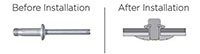 Orlock™ Aluminum Protruding Head Rivets - 2