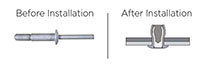 Ornilock Aluminum Protruding Head Rivets -2