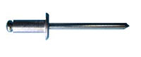 4.0 Millimeter (mm) Diameter and 6.0 Millimeter (mm) Body Length Open End Dome Blind Rivet