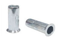 M-Series 11.5 Millimeter (mm) Dimension L and M3 Thread Size Open End Countersunk Head (Large) Steel Rivet Nut