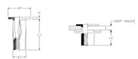 Imperial/Metric Split Rivet Nuts - 2