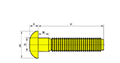 3 Millimeter (mm) Maximum Dimension K and 45.7 Millimeter (mm) Minimum Dimension H Carbon Steel Multigrip Pin