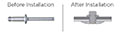 Orlock™ Aluminum Protruding Head Rivets - 2