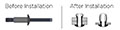 Nitlock Steel Protruding Head Rivets - 2