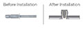 Ornilock Steel 100 Degree Countersunk Head Rivets - 2