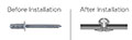 U-Fix All Steel Dome Head Rivets - 2
