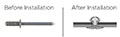 U-Fix All Stainless Steel Dome Head Rivets - 2