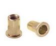 P-Series Open End Cylindrical Head (Flat) Rivet Nuts with Serration