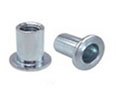 K-Series Open End Zinc Plated Flat Head (RN) Rivet Nuts