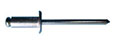 4.0 Millimeter (mm) Diameter and 6.0 Millimeter (mm) Body Length Open End Dome Blind Rivet