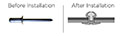 U-Fix Aluminum Steel Product Index Snap Heads - 2